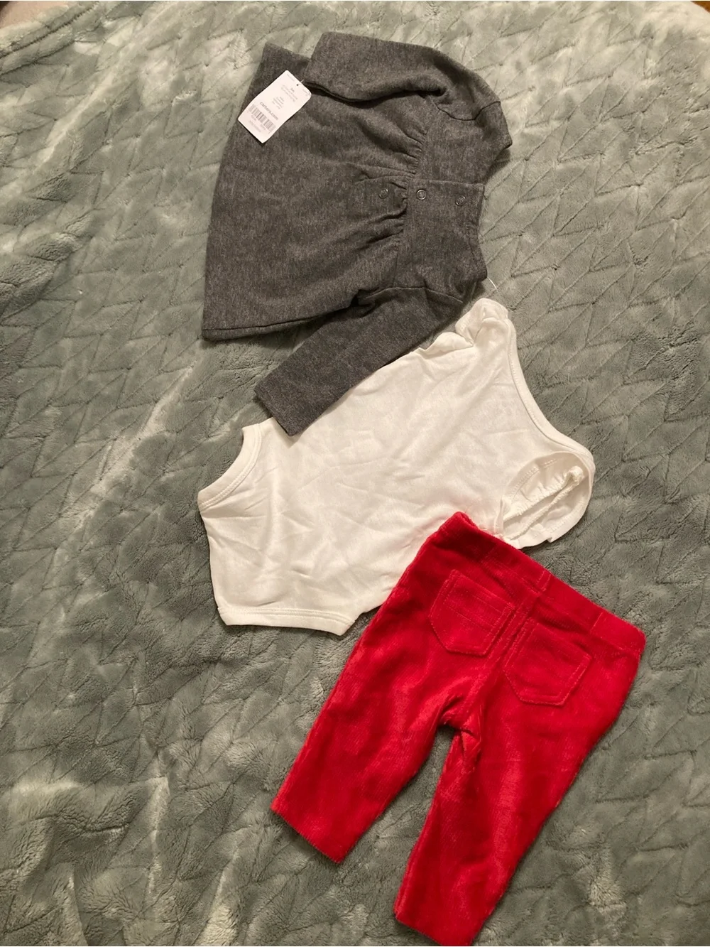 Carter’s 3M Love my Mommy 3 piece set NWT